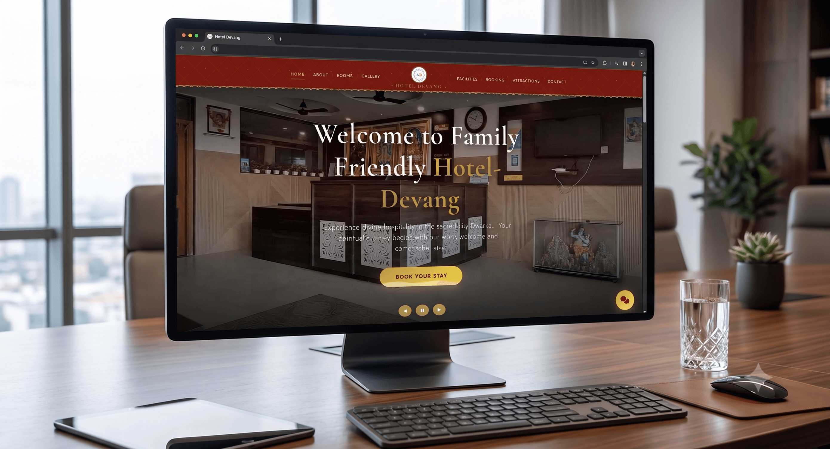 Hotel Devang - Real time Booking Platform & Inventory system